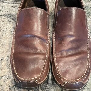 Cole Haan Men’s Brown Leather Slip on Loafers Size 11M